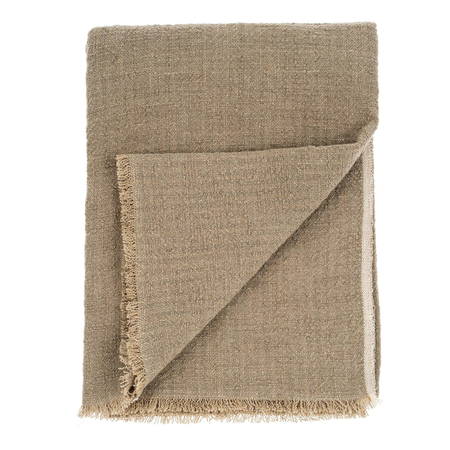 Linen Throw | Taupe