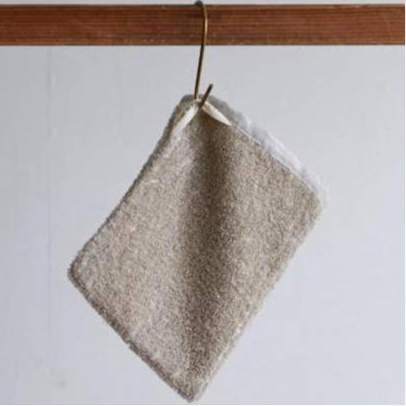 Looped Bath Mitten