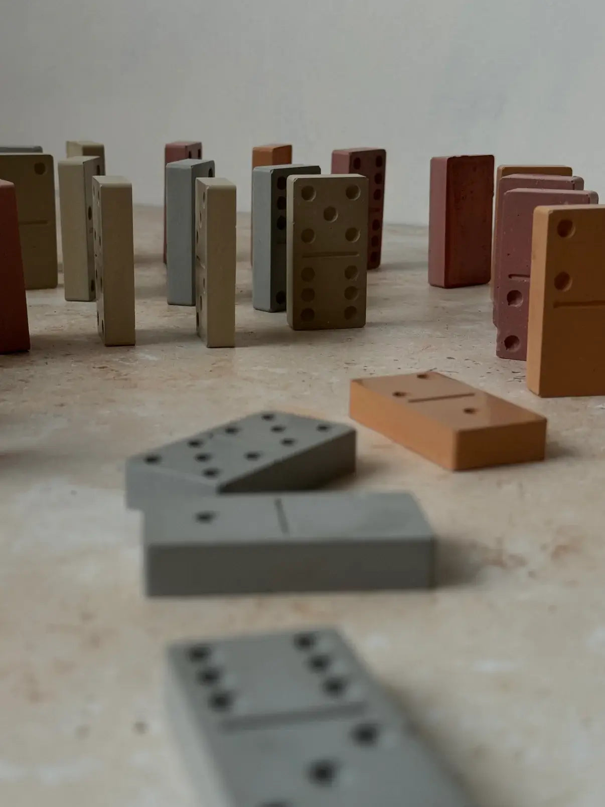 Concrete Domino Set