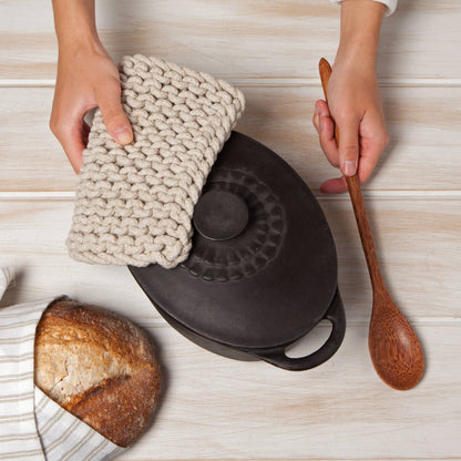 Knit Trivet, Pot Holder