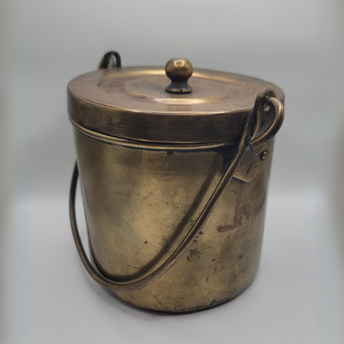 Small Vintage Brass Ice Bucket