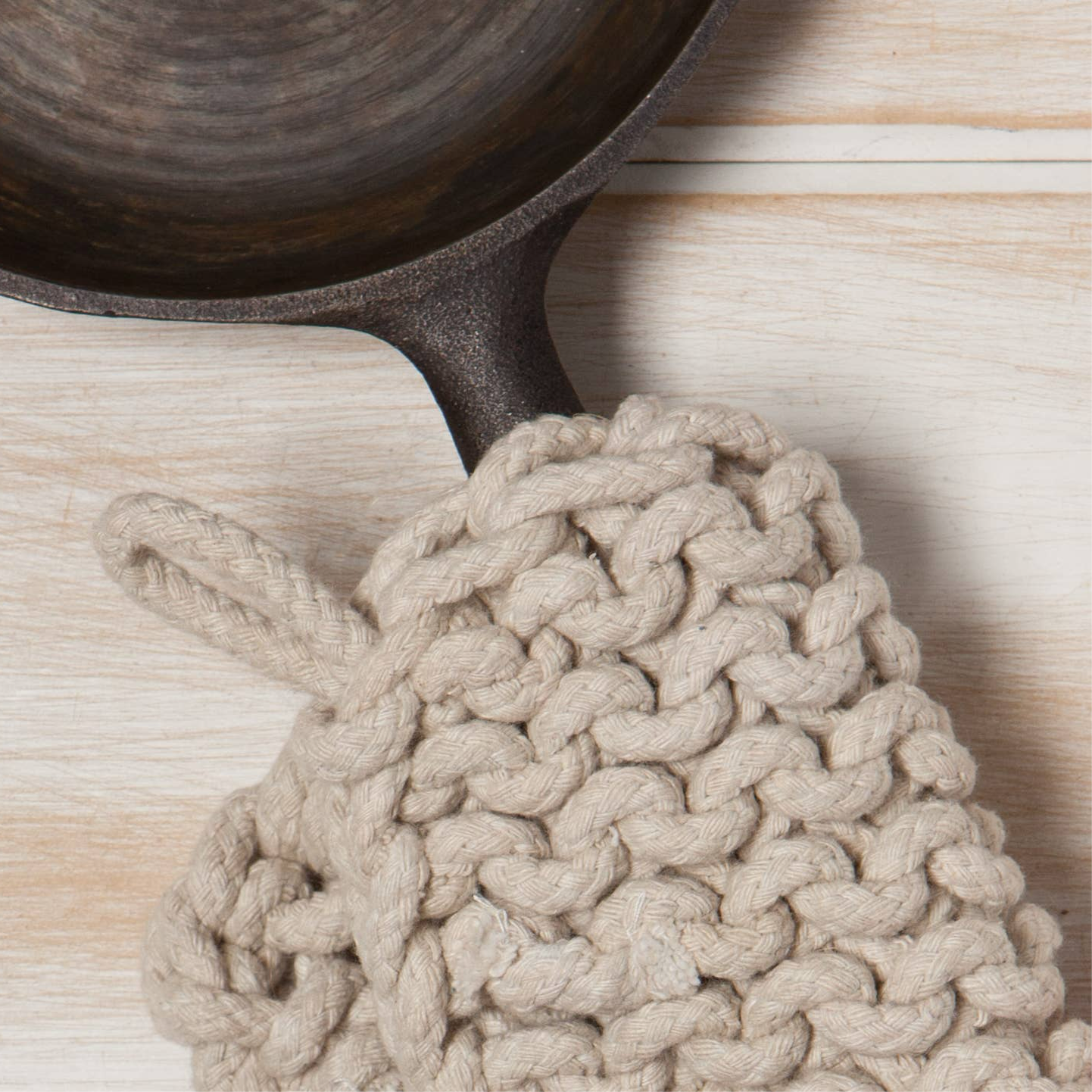 Knit Trivet, Pot Holder