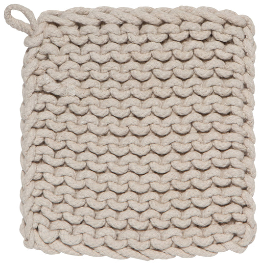 Knit Trivet, Pot Holder